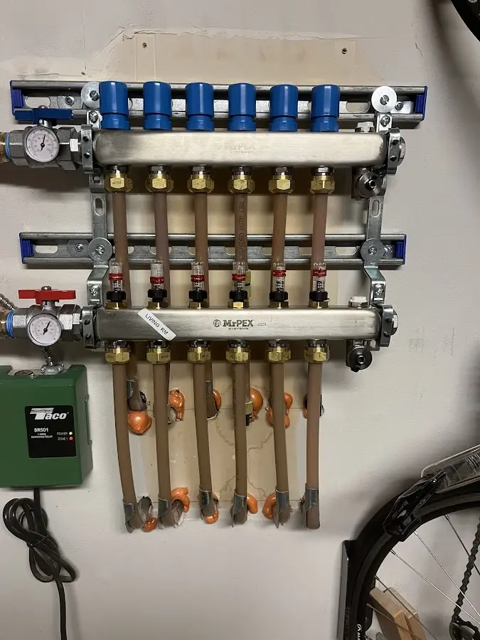 Plumber performing Leak Detection at a residential property in Corvallis